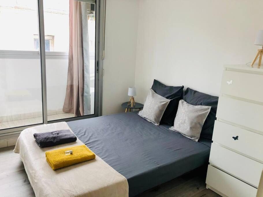"Beausoleil" T2 Lumineux, Parking, Clim, Wifi Apartman Sète Kültér fotó