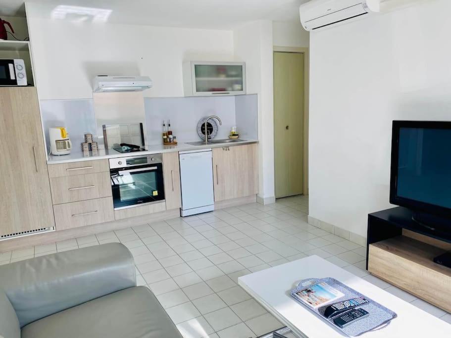 "Beausoleil" T2 Lumineux, Parking, Clim, Wifi Apartman Sète Kültér fotó